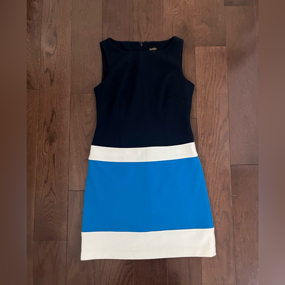 Laundry by Shelli Segal Colorblock Shift Dress